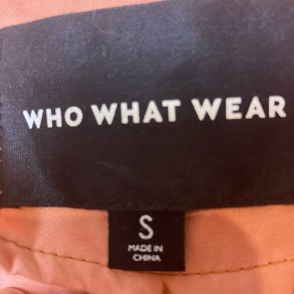 Who What Wear Tie Dye Bell Sleeve Denim Funky Mix Media Button Up Dress Small - Picture 12 of 13